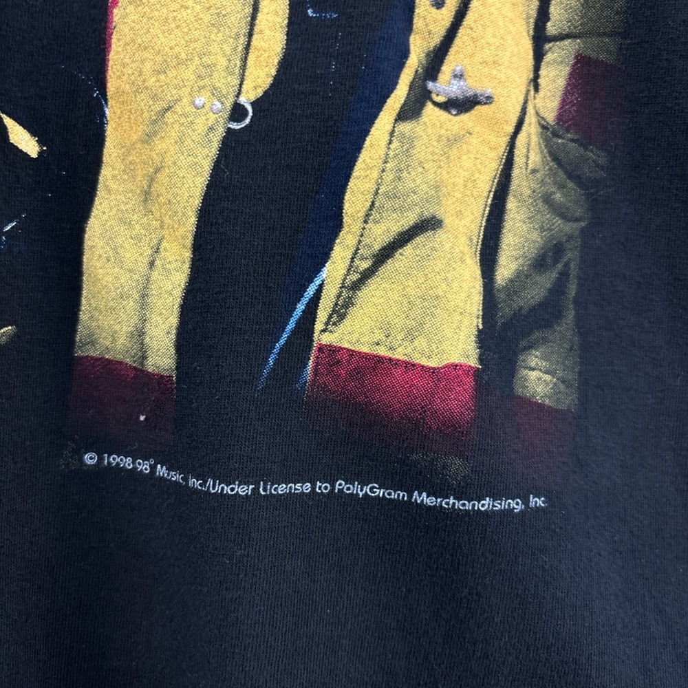 Vintage 98 Degrees Tour T-shirt - Picture 2 of 4